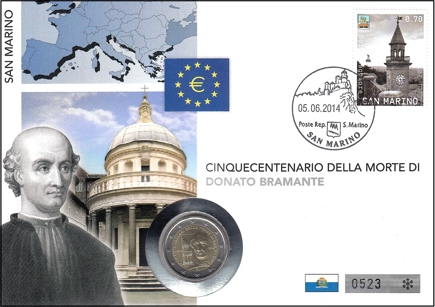 500. OBLETNICA SMRTI BRAMANTEJA LAZZARIJA DELLE PENNE